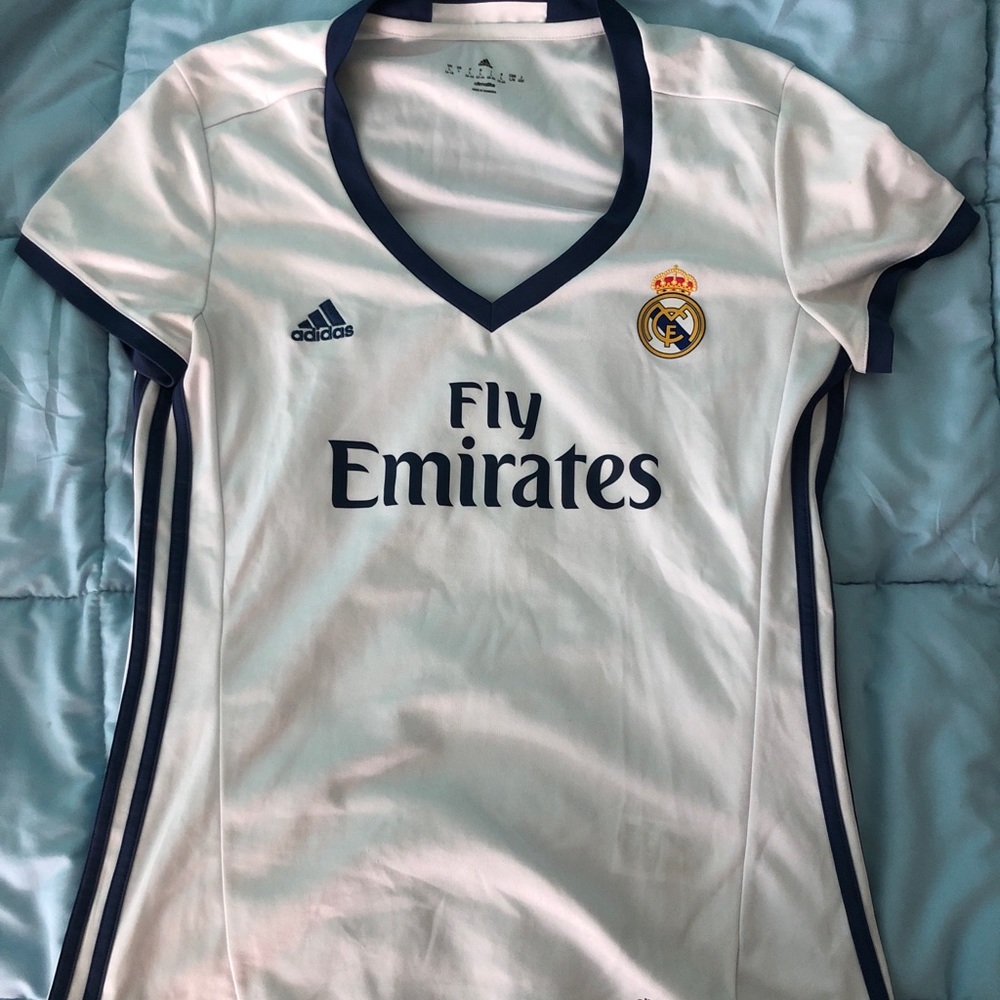 Authentic 2017-18 Real Madrid Home Replica Jersey